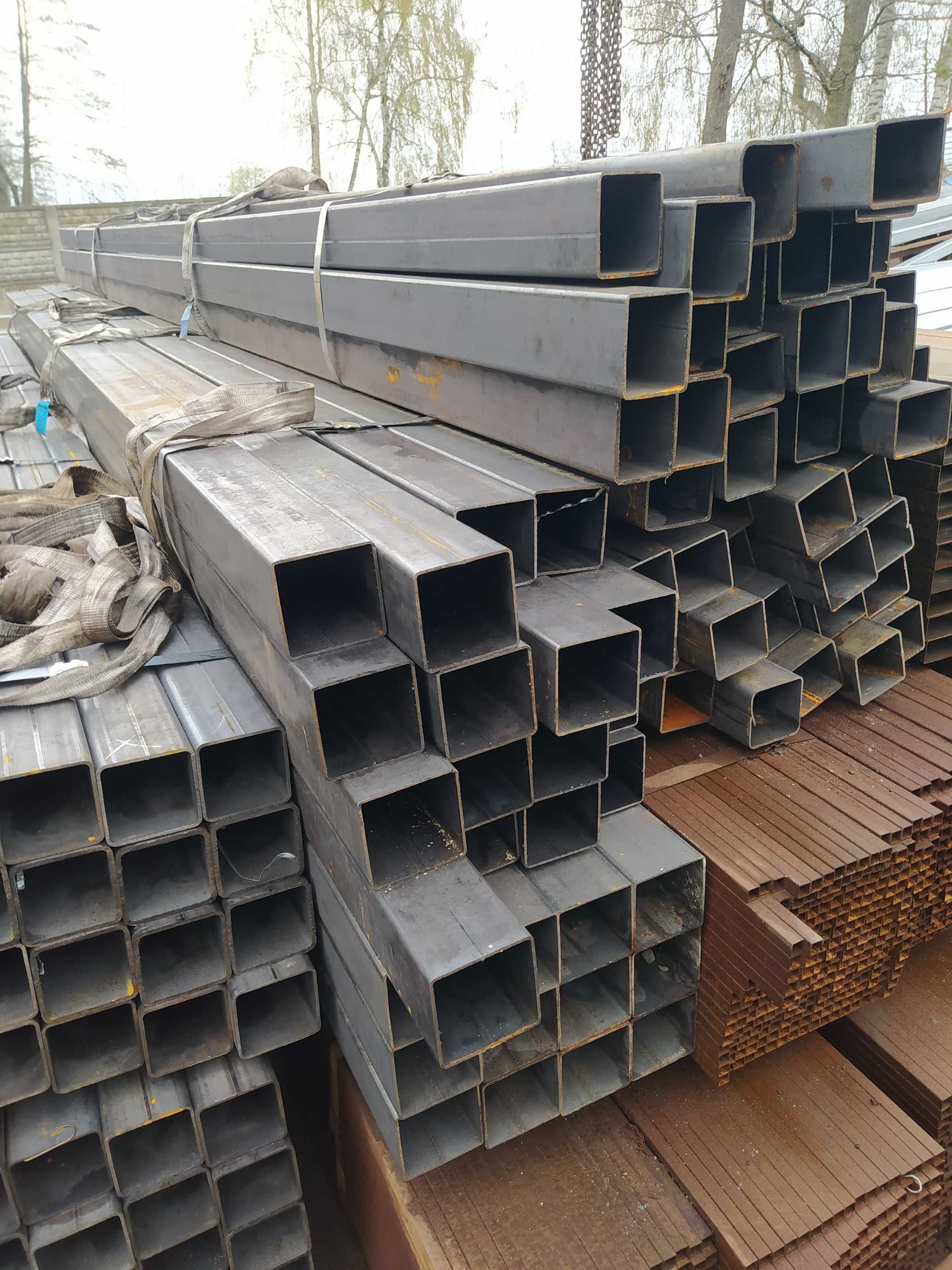 Profil czarny, stalowy, profile 90x90x 3 4 5 8 mm