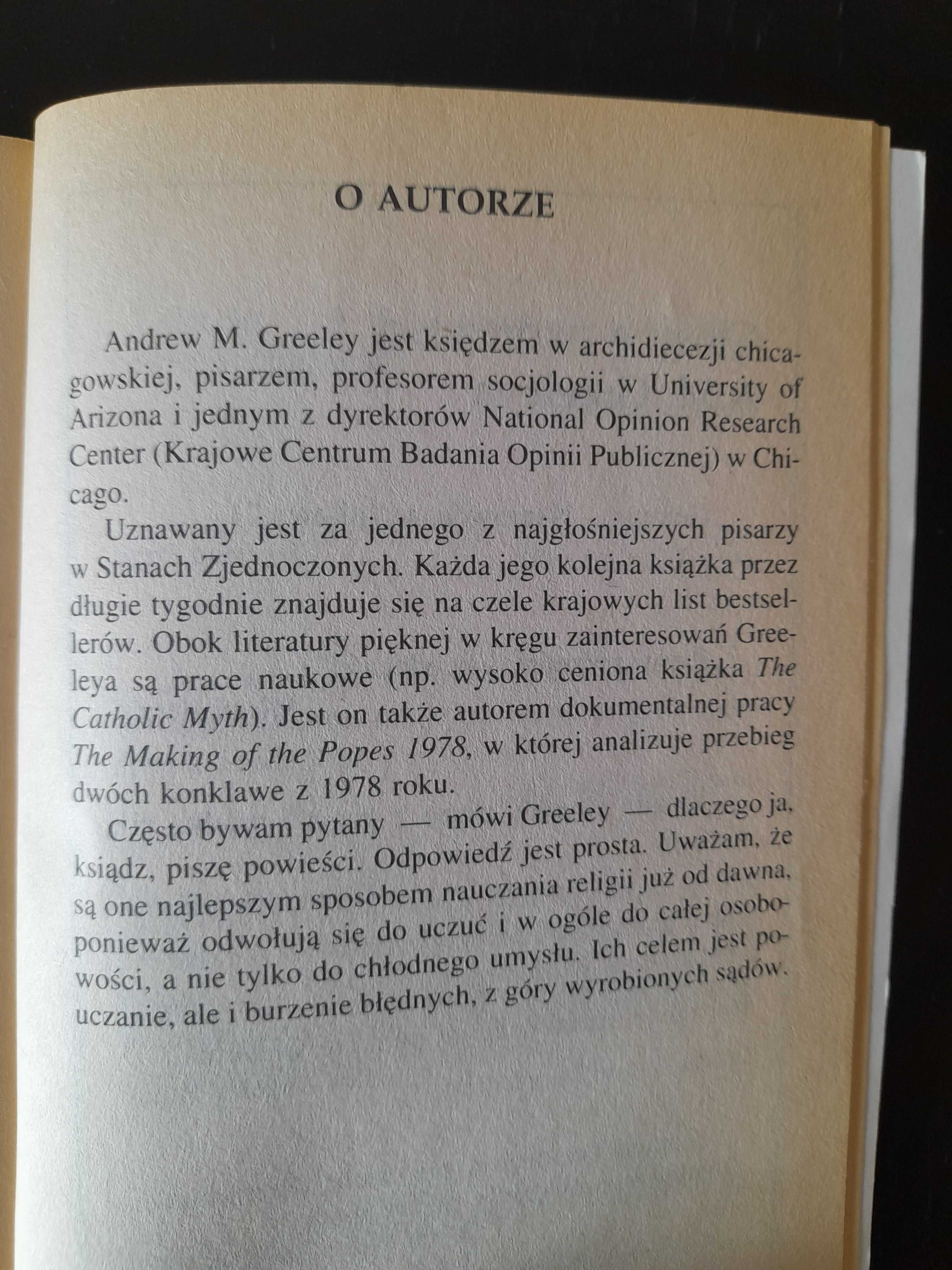 Książka - Błogosławieni cisi – autor Andrew M. Greeley
