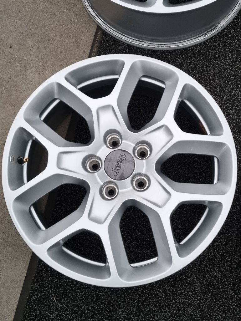Felgi Alu z czujnikami 17" Jeep Renegade Compass II 5x110 Oryginalne