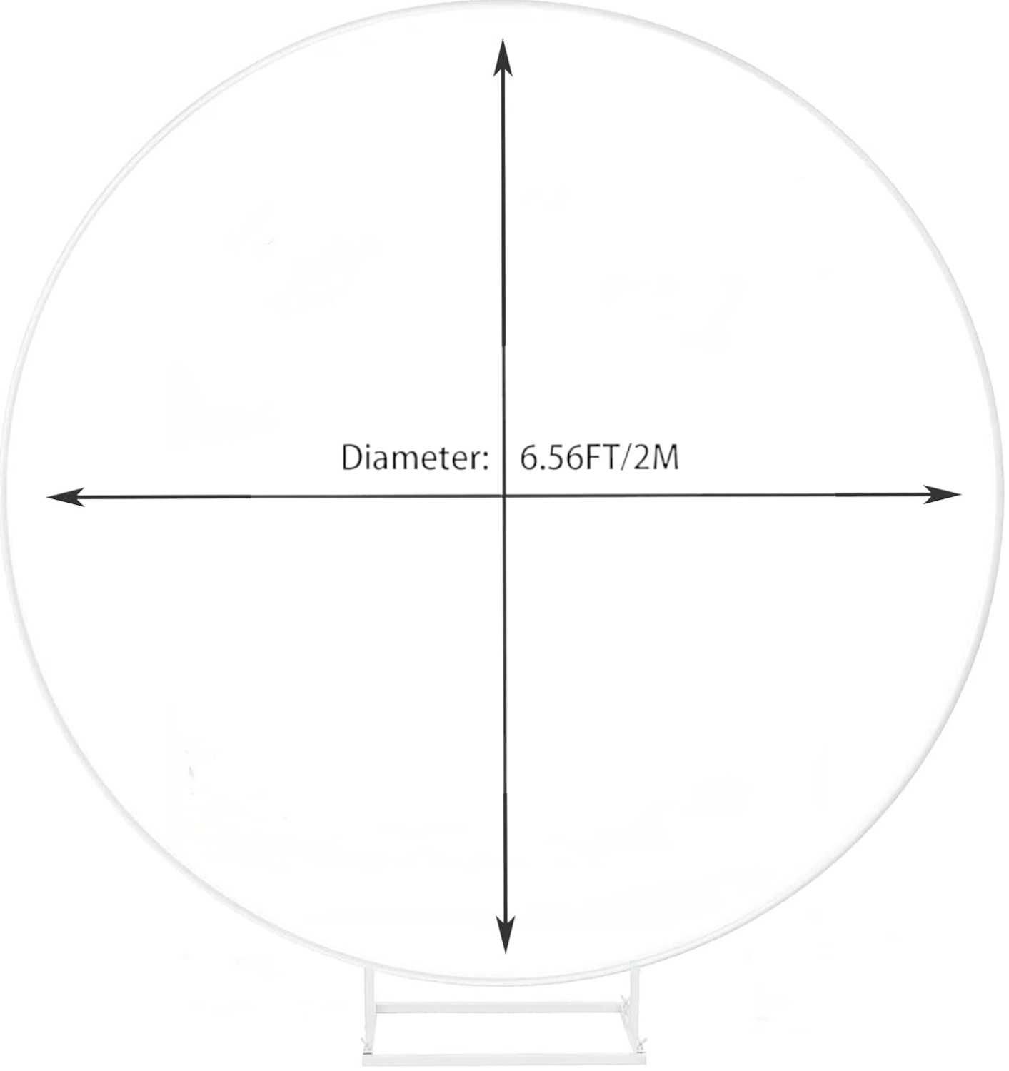 Rama łuku balonowego 2 m z podstawą