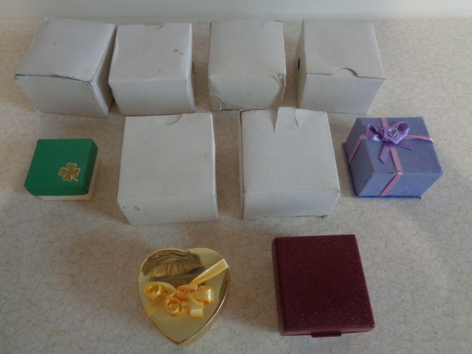 pudełko aksamitne opakowania pudełka na biżuterię na prezent