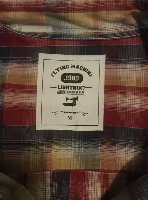 Camisa Casual de Homem 'Flying Machine' (Como NOVA!)