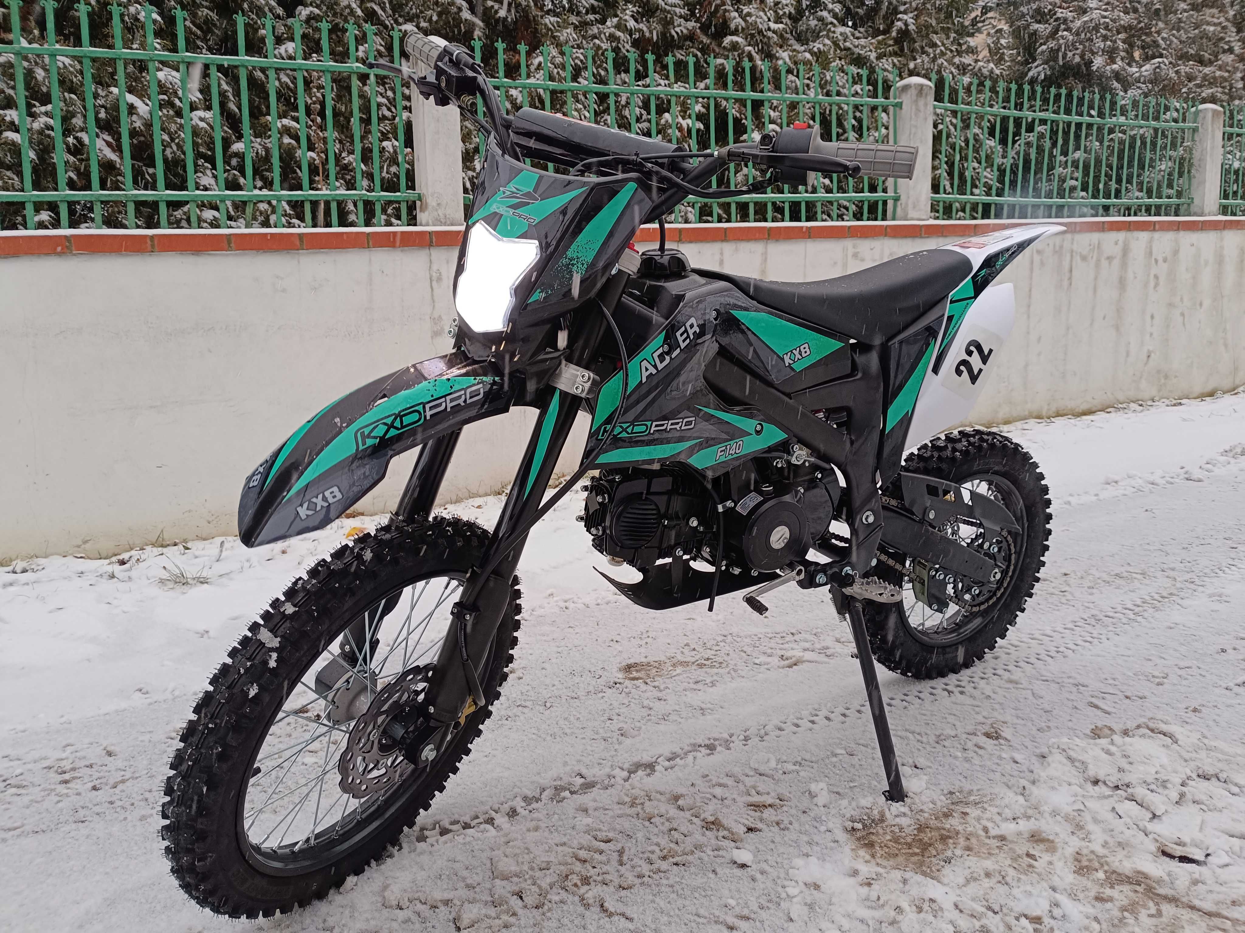 NOWY CROSS KXD PRO F140c MOCNY 17KM 2023 Gwarancja RATY Transport