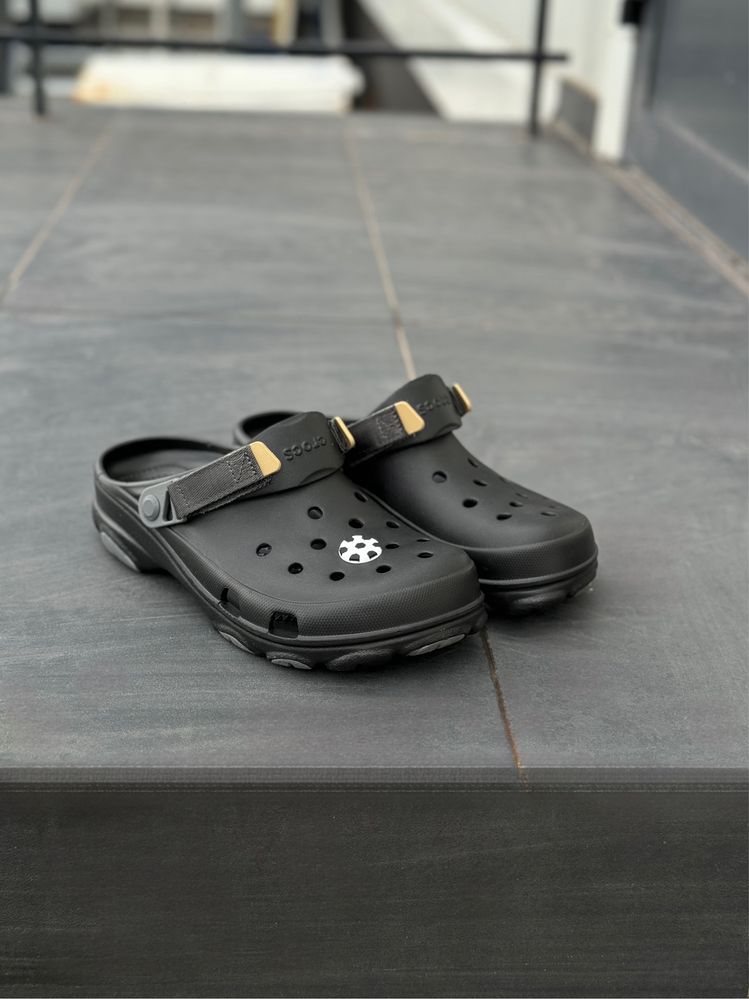 SALE CROCS .  classic  all terrain чорні чоловічі черные крокс мужские