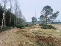 Działka rolno-leśna Huta gm. Brusy, Bory Tucholskie, 4,7ha, prąd, woda
