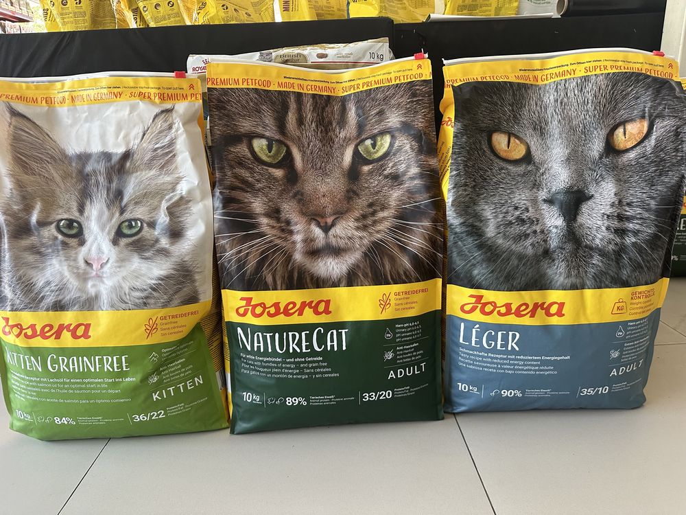 Josera Culinesse,Sensicat,Nature cat,Leger,Kitten Grainfree 10кг