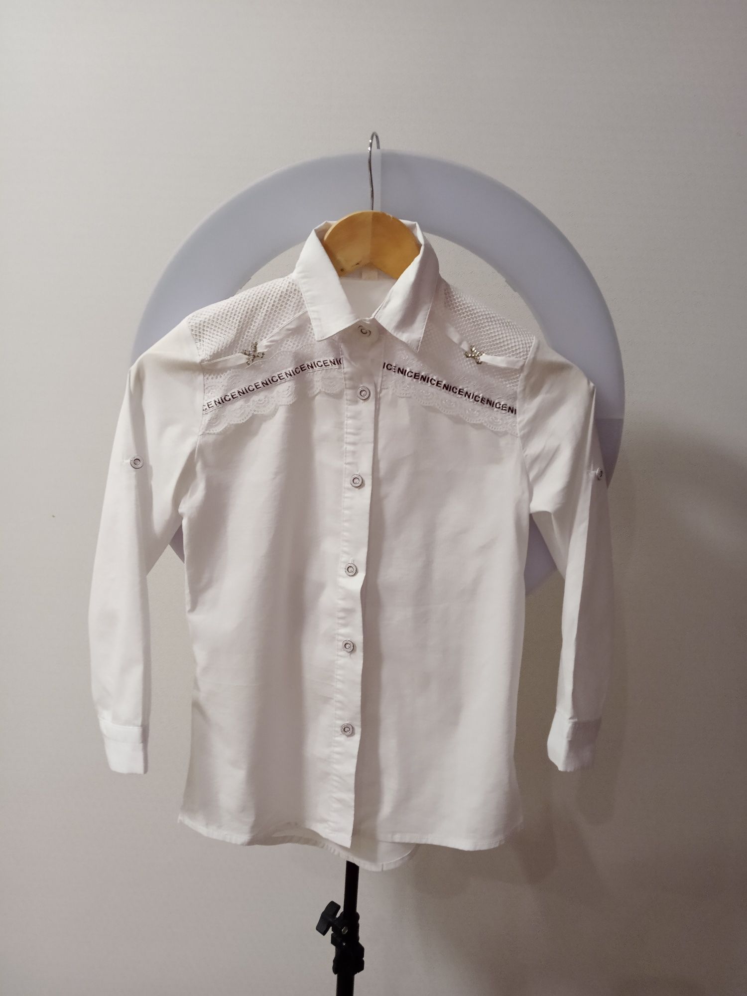 Школьная рубашка, блузка 10-11 лет
