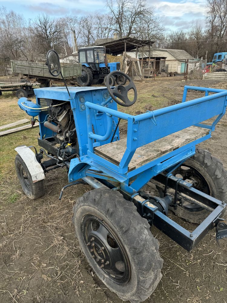 Трактор саморобний
