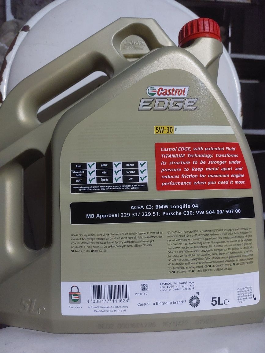 Oleo Castrol 5w-30 (Ler descrição)