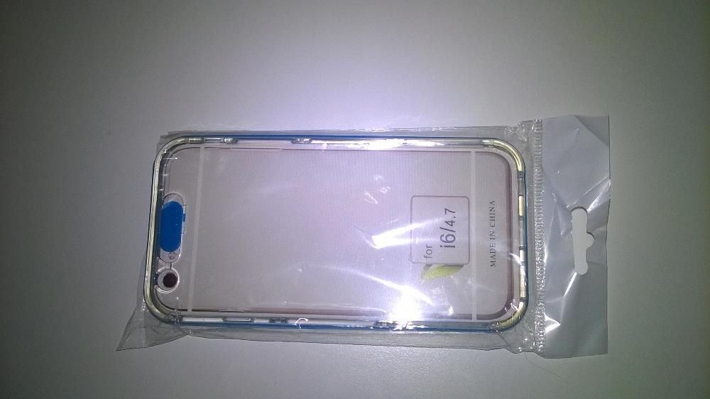 Iphone 6 capa de silicone transparente **nova**