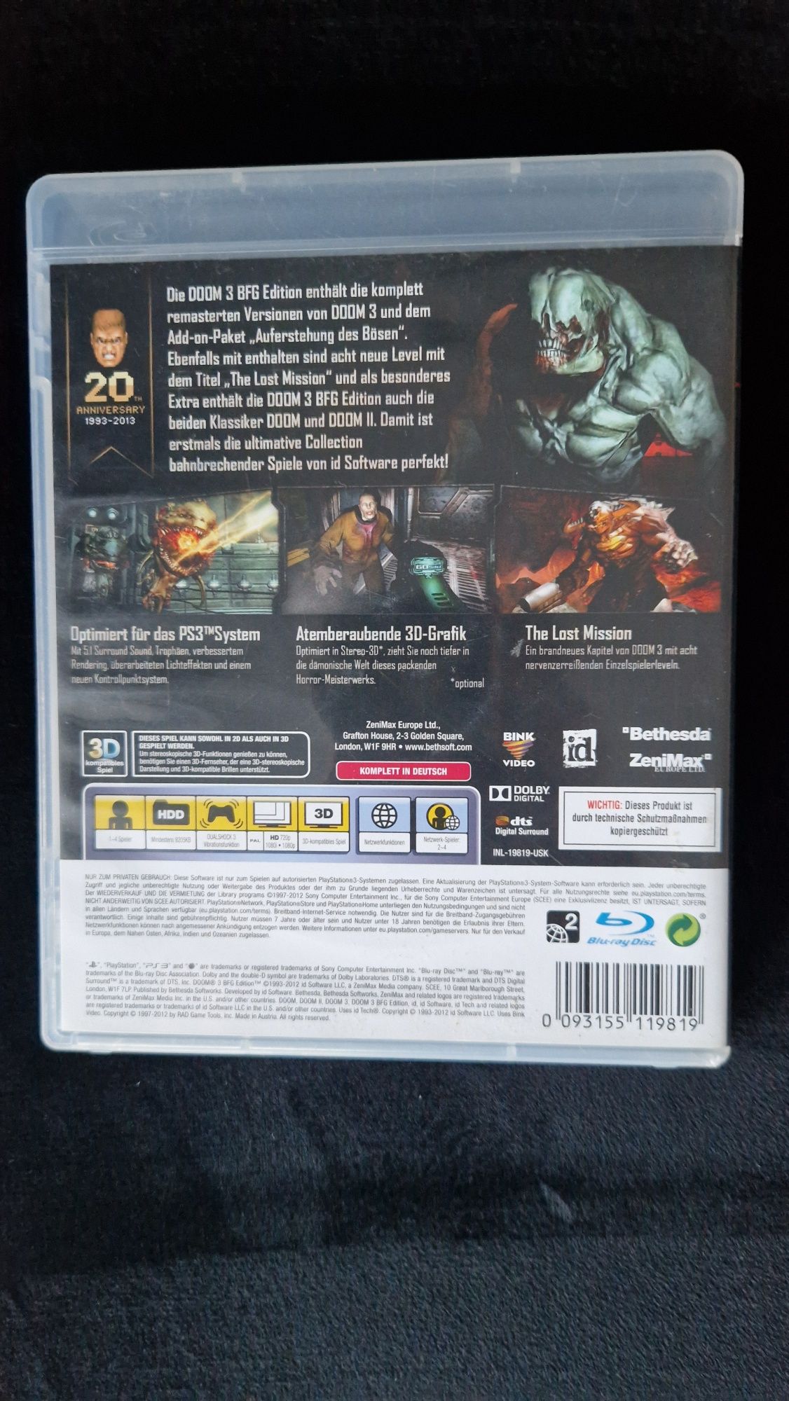 Doom 3 PlayStation 3