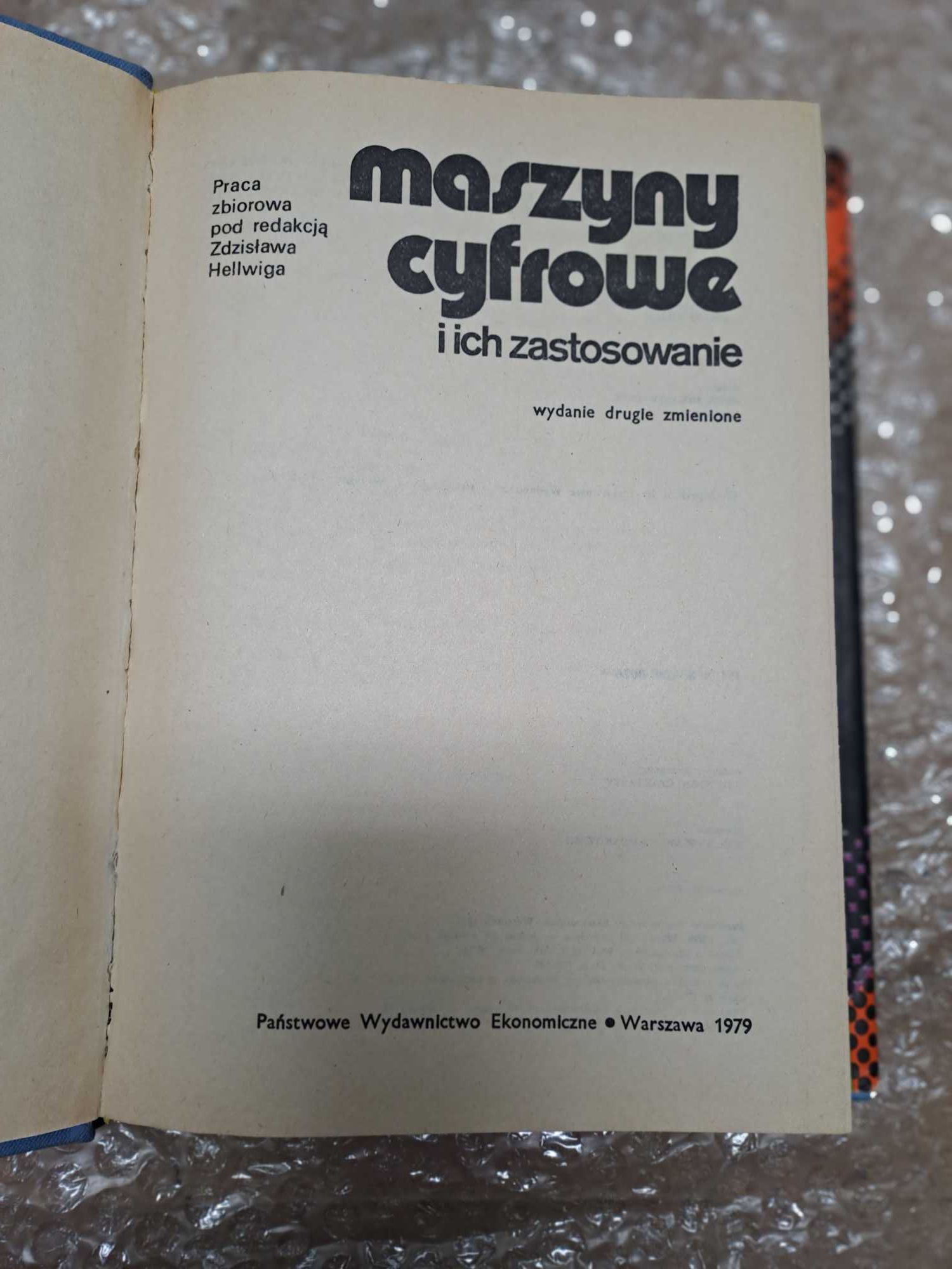 Książka Maszyny cyfrowe i ich zastosowanie 1979