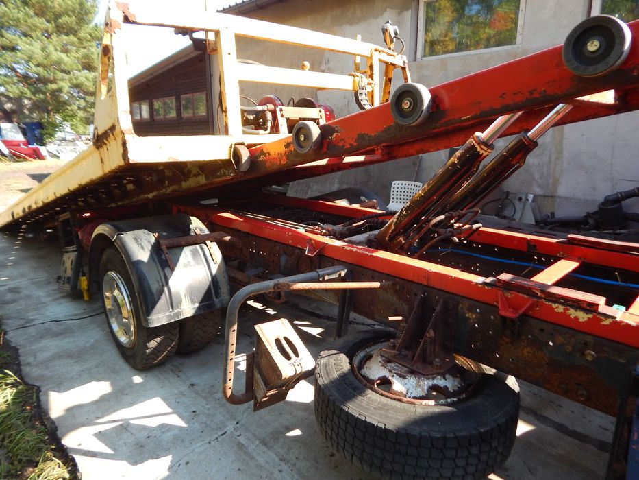 mercedes 809/817 pomoc drogowa płyta hydrauliczna