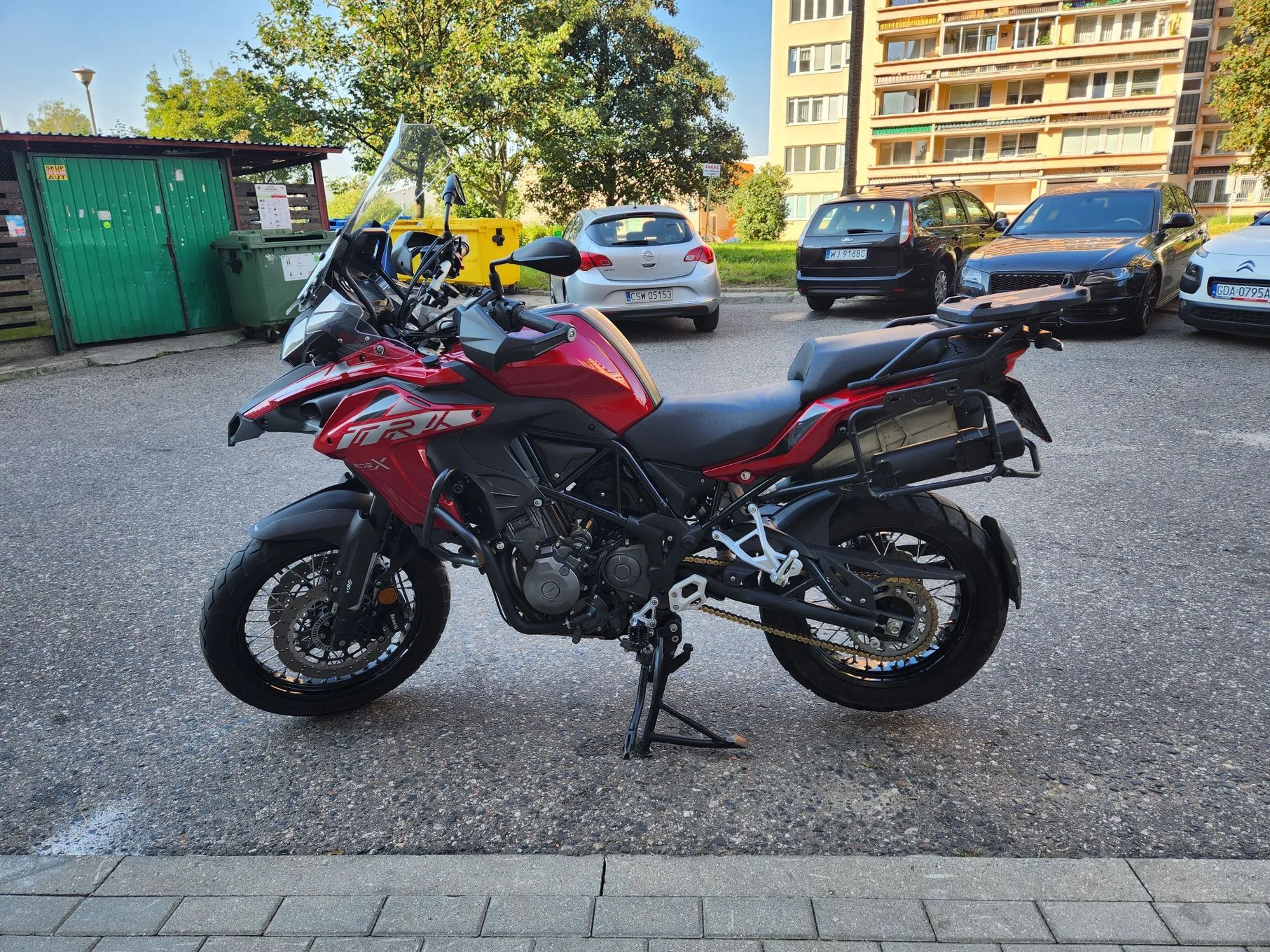 Benelli TRK 502X Benelli TRK 502X - A2 - Z dodatkami