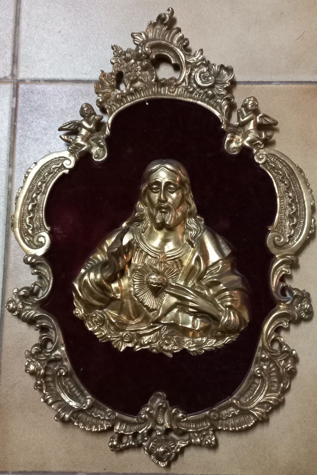 Quadro religioso antigo