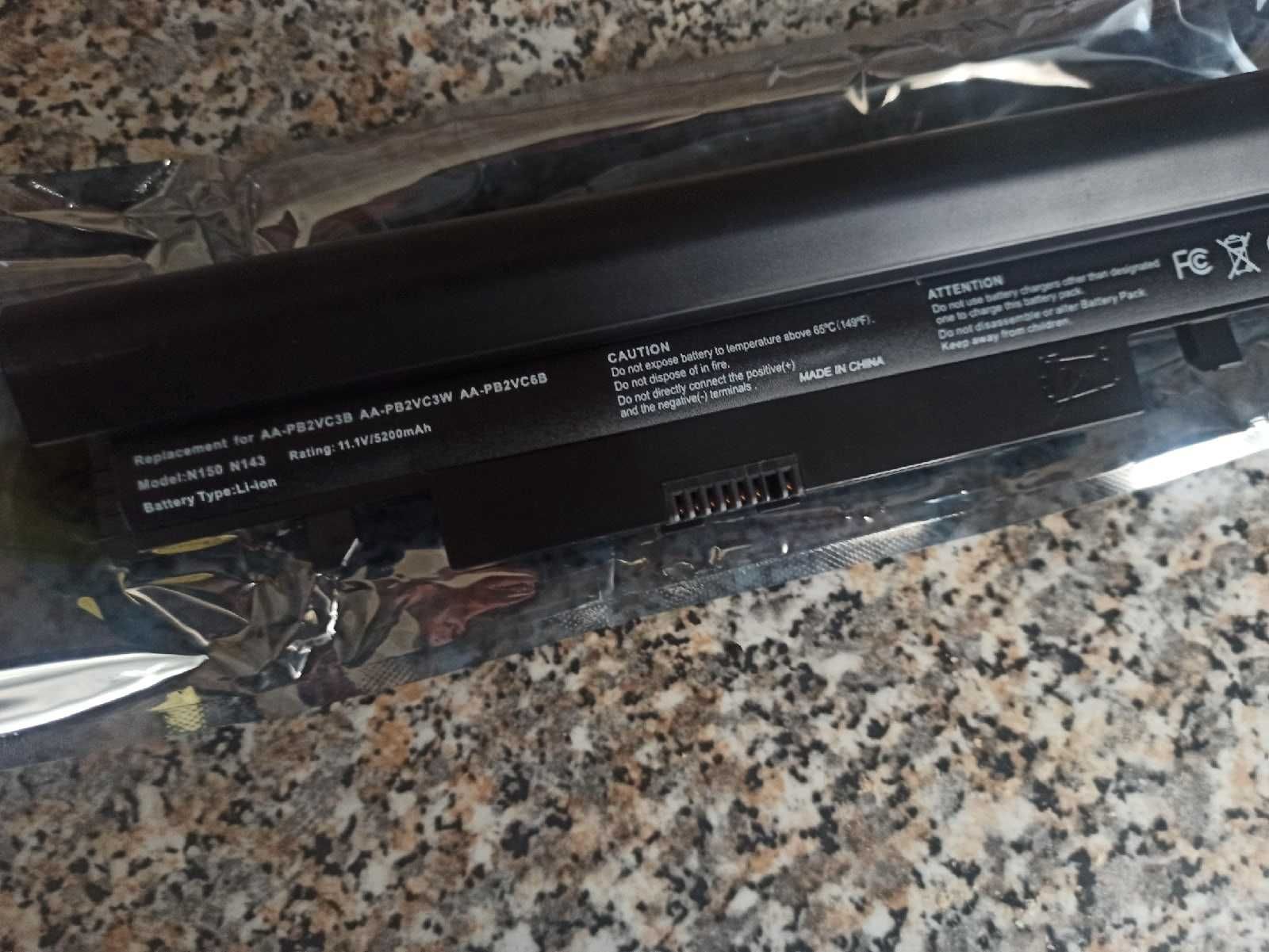 Аккумулятор для ноутбука Samsung N148 black 5200MAH