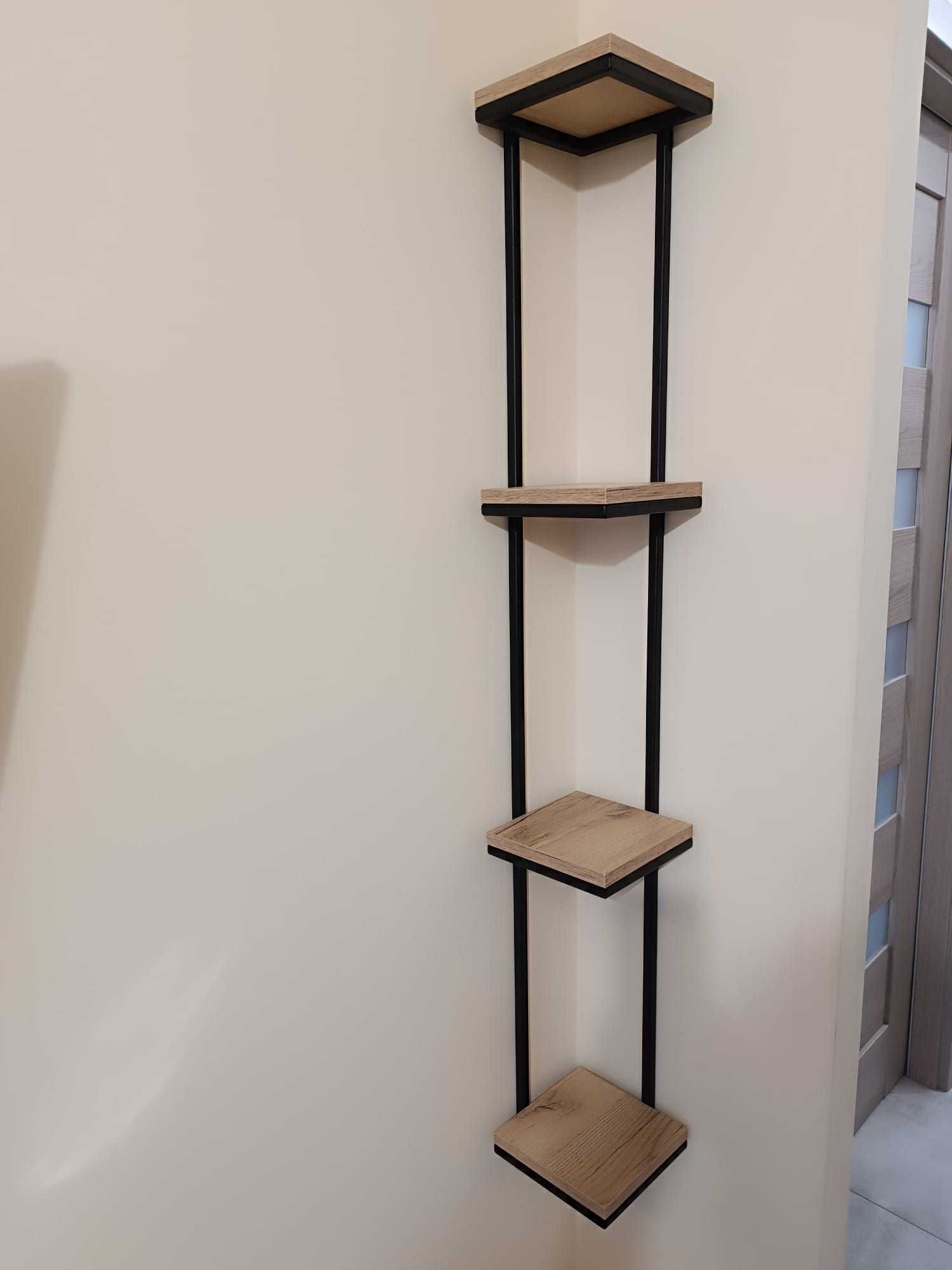 Narożny Kwietnik Na Ścianę Loft Kwietnik Metalow