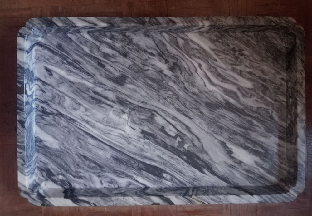 Tabuleiro mármore negro