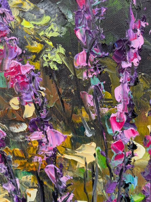 Quadro pintado á óleo sobre tela , 90x60cm