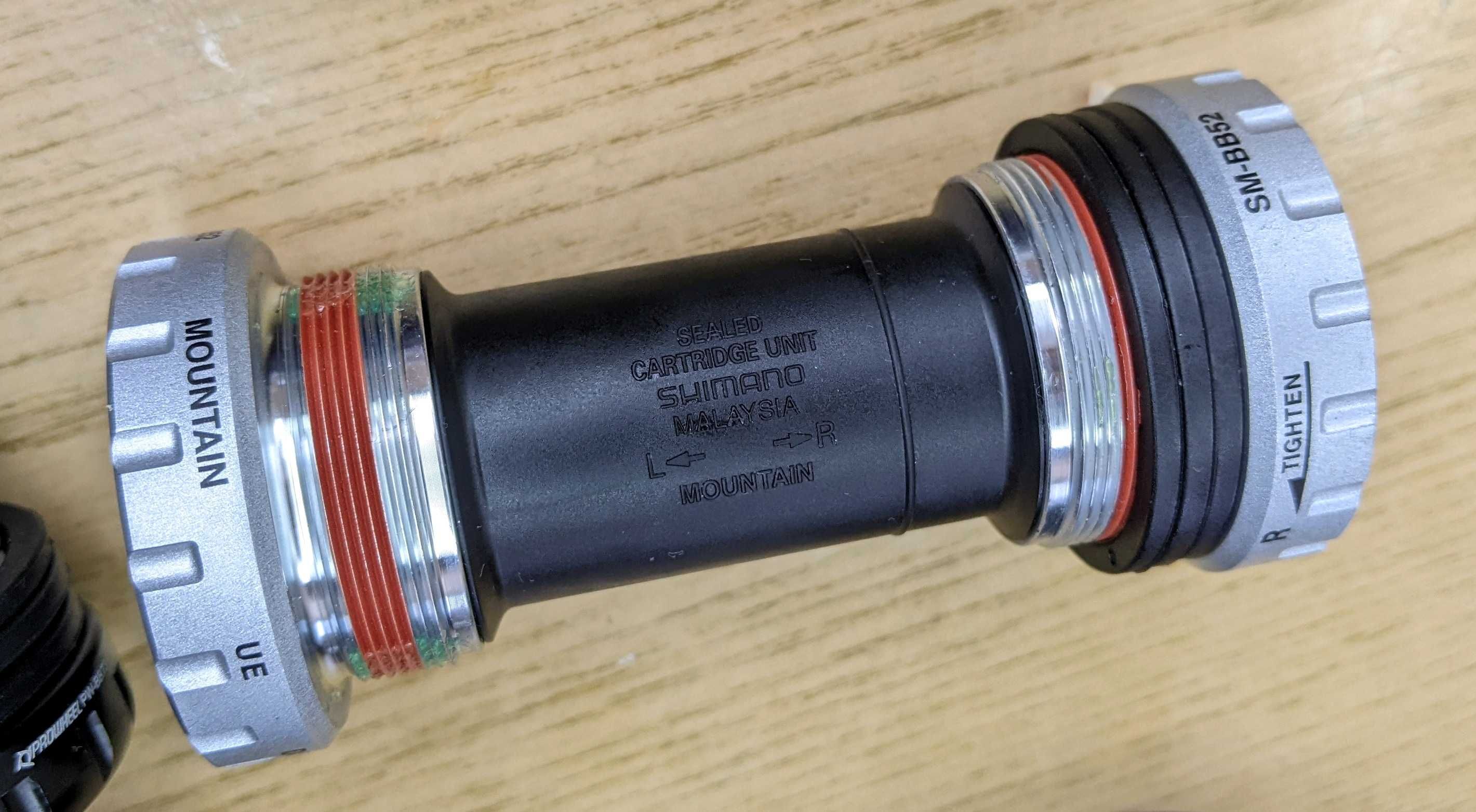 Каретки Shimano BB52 MT501 MT800 RS500 BSA Press Fit