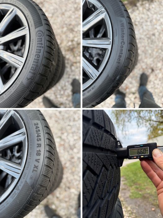 Koła felgi Audi 5x112 245/45/18 A4 B6 B7 B8 A6 C6 C7 C8 A5 A7