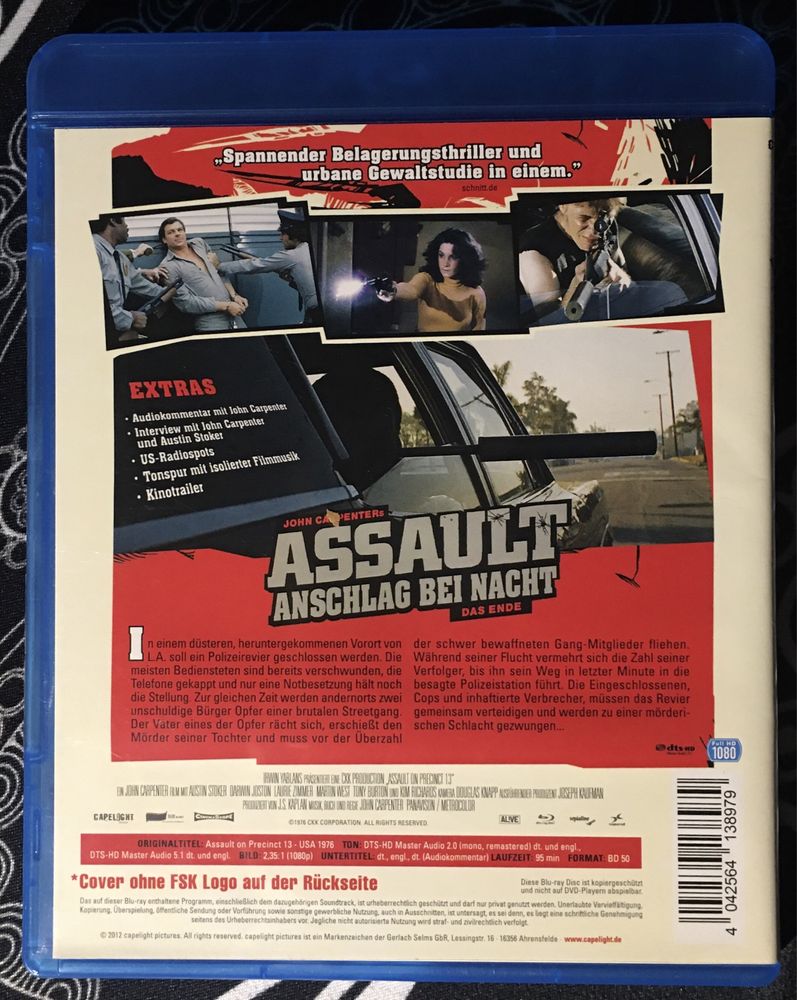 Assault on Precinct 13 Blu ray