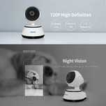 Camera Vigilância ESCAM Visao Noturna 720P Wireless Rotativa - NOVO