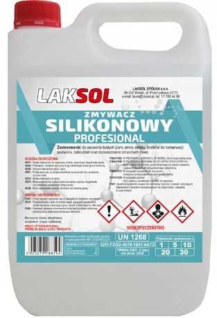 ZMYWACZ SILIKONOWY do Silikonu Czysty 5L RADOM wysyłka FREE