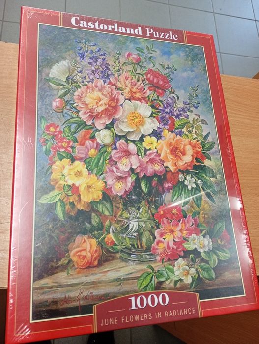 Puzzle 1000 martwa natura kwiaty Castorland Komis Madej Tarnów