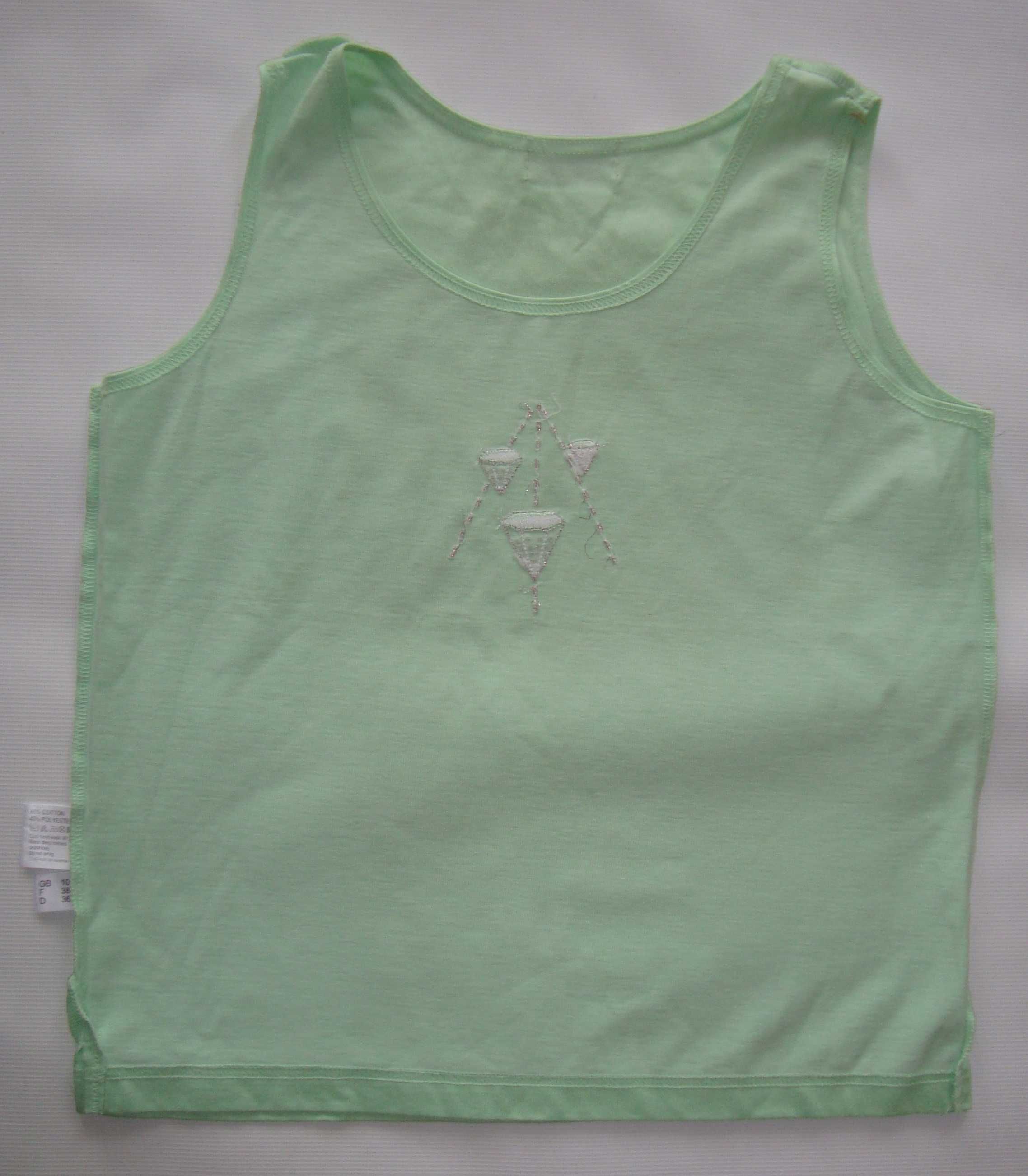 Майка для девочки Emreco зі стразами T-shirt на рост 165 см. 36 р.