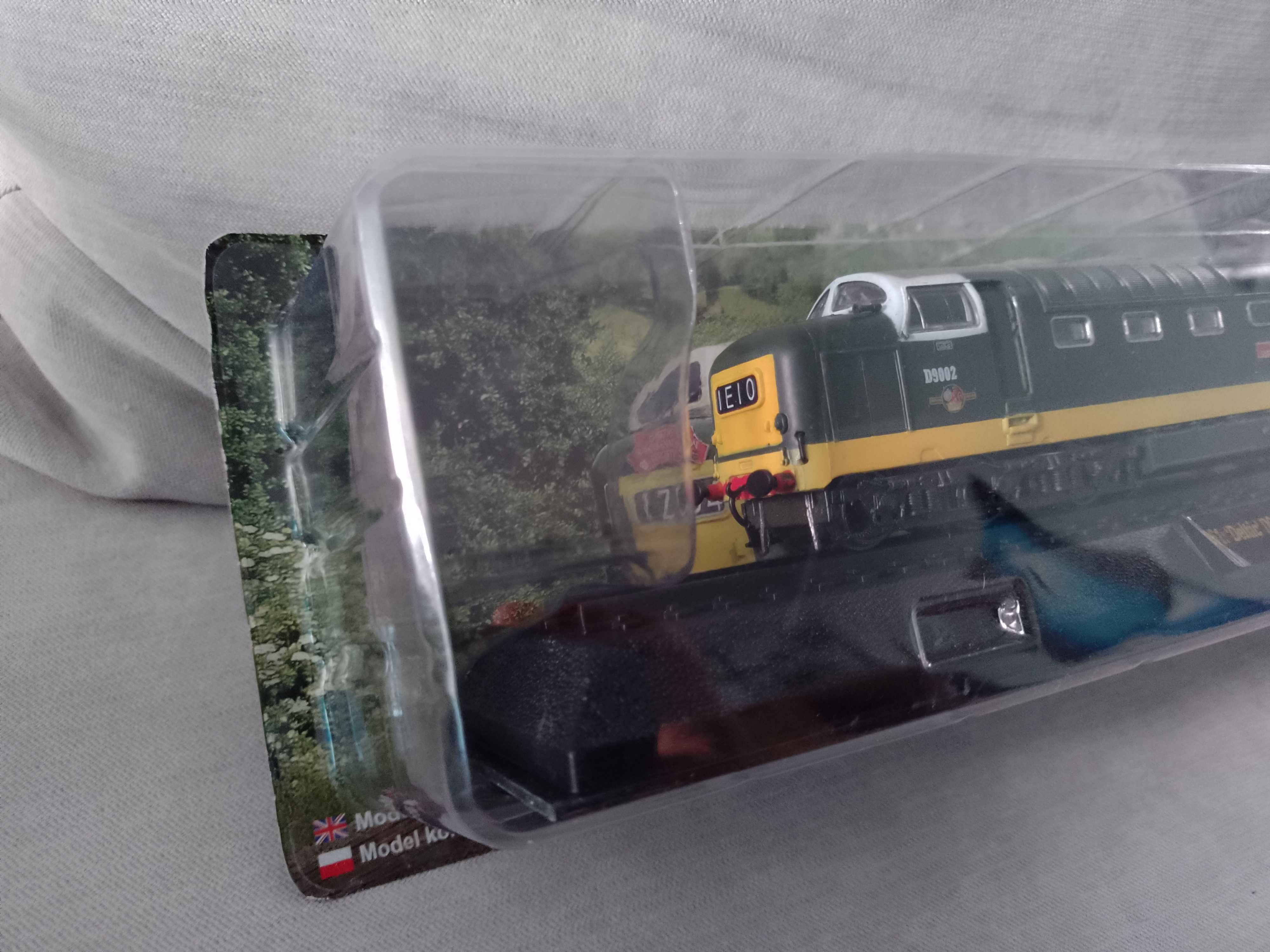 model lokomotywa pociąg kolej  DELTIC D9002 1:76 1961 r Anglia