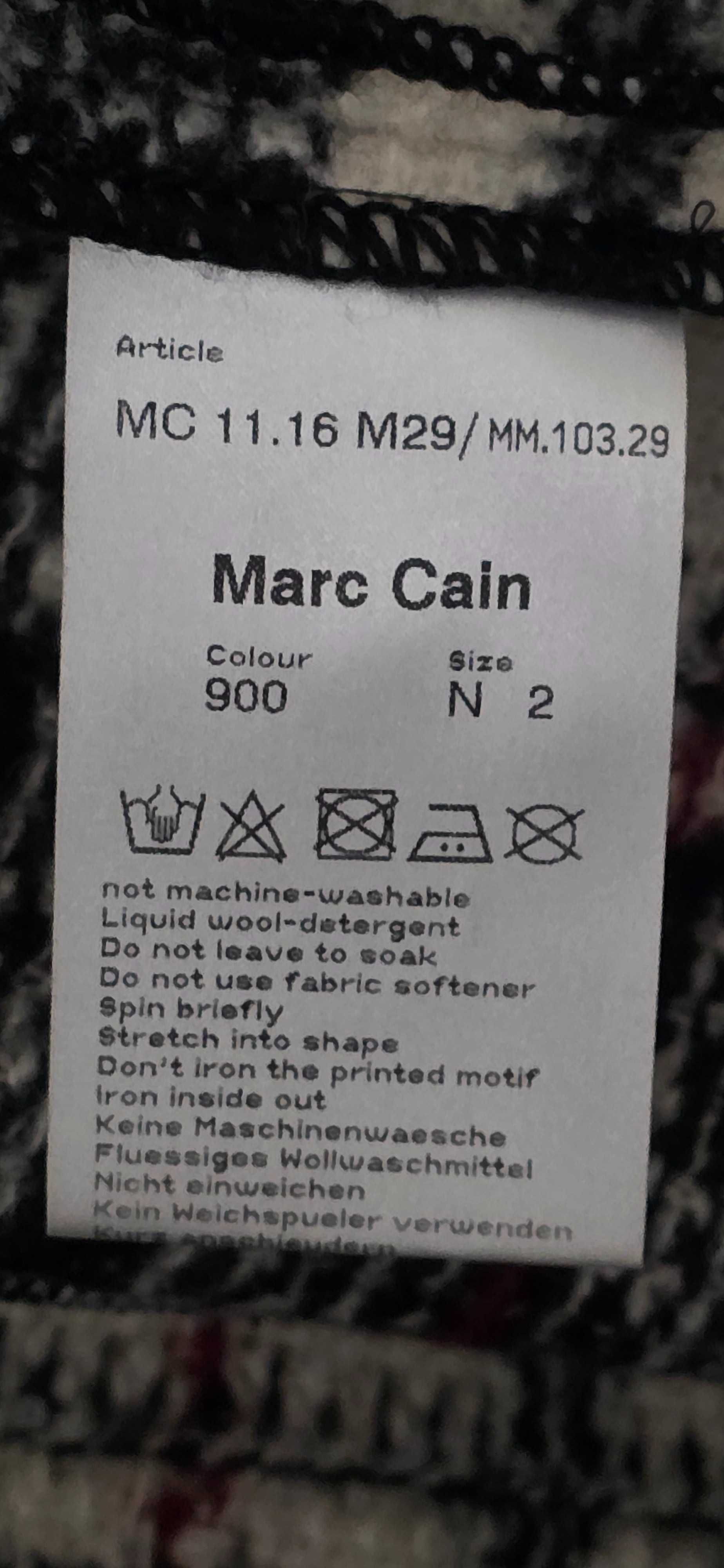 Płaszcz wełniany Marc Cain