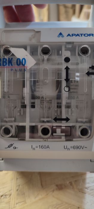 rozłącznik bezpiecznikowy,izolacyjny, RBK00