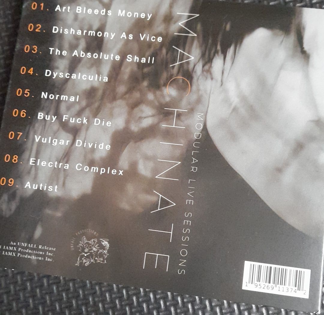 IAMX "Machinate" cd