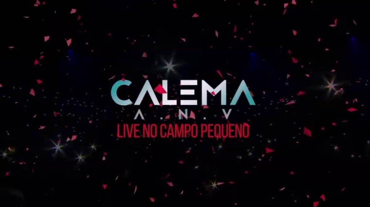 CD•Calema- Ao Vivo no Campo Pequeno[2019] Selado