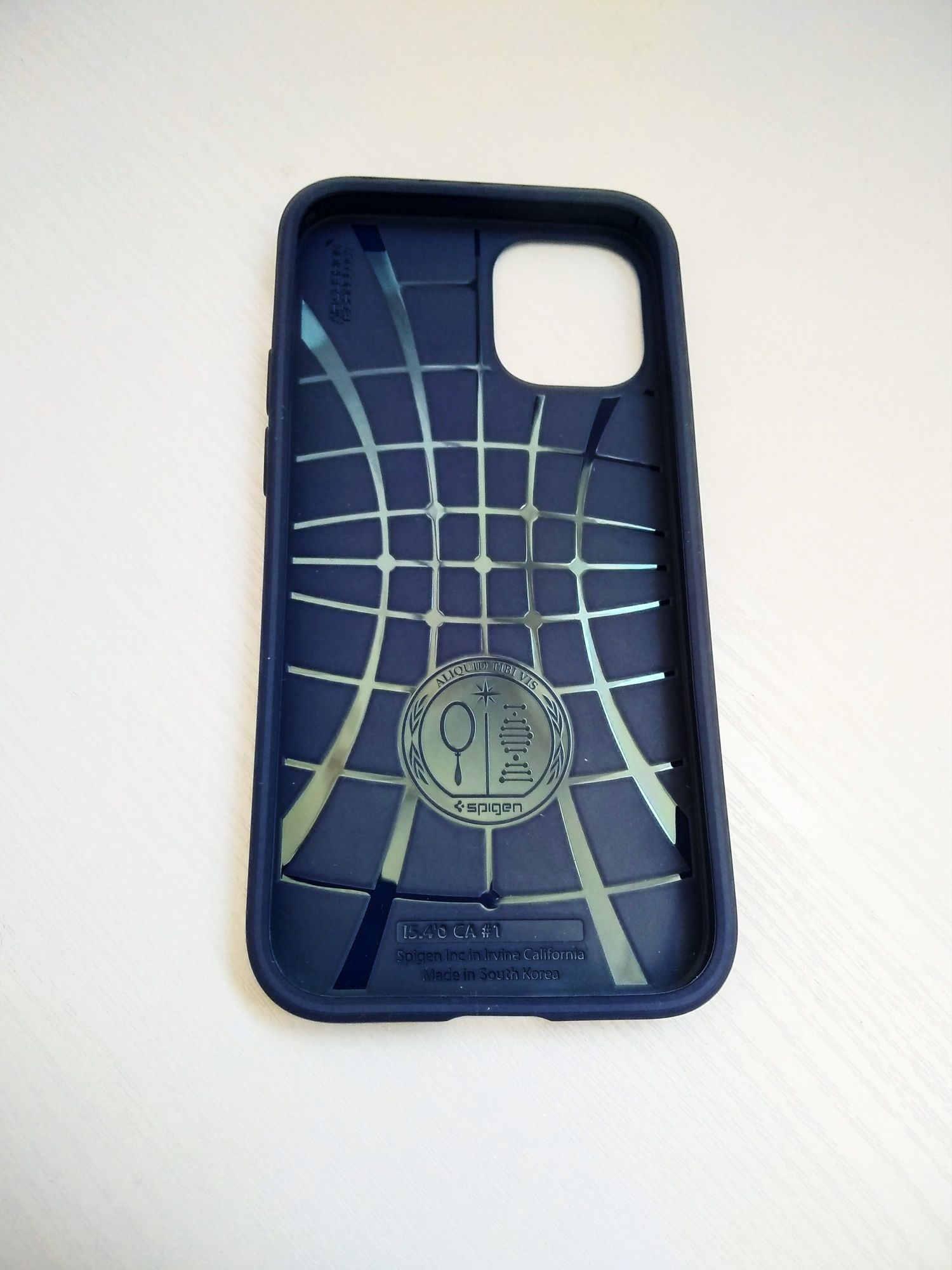 Чохол Spigen (SGP) Core Armor Navy Blue для Apple iPhone 12 mini.