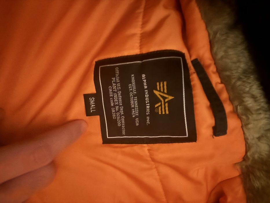 аляска куртка парка alpha industris