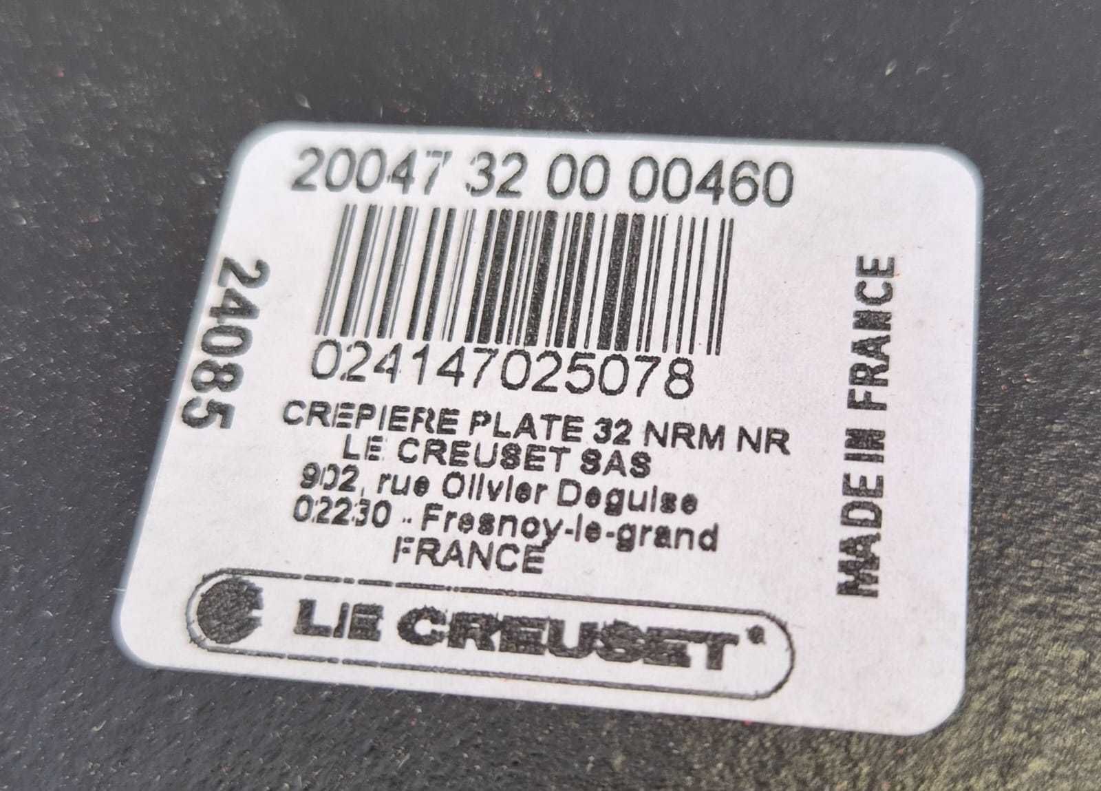 Żeliwna patelnia do naleśników Le Creuset 32 cm