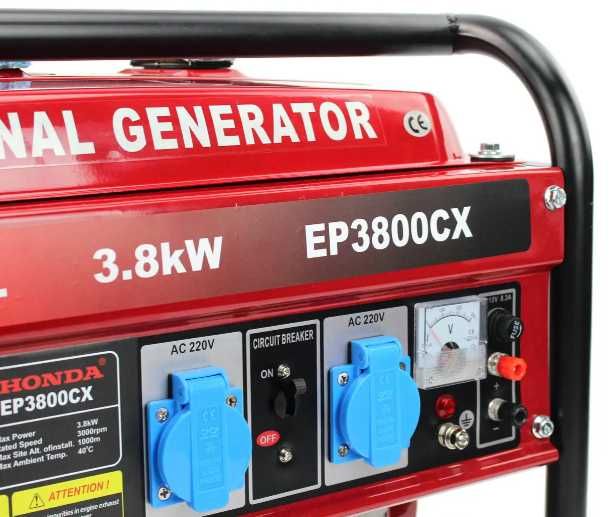 Бензиновый генератор Honda EP3800CX с медной обмоткой (3,5/3,8кВт)