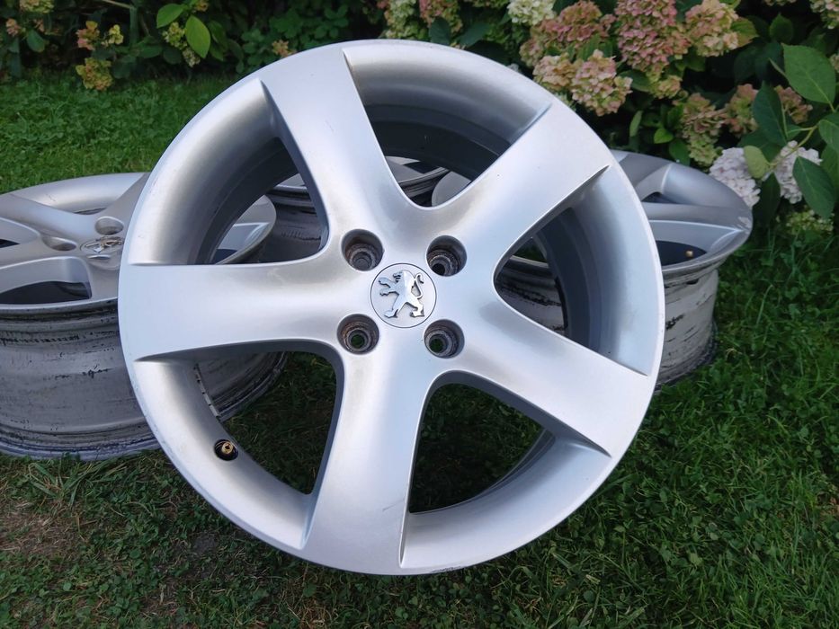 Alufelgi 17'' Peugeot 207 206 Partner 308 307 ORYGINALNE 3008 F-VAT