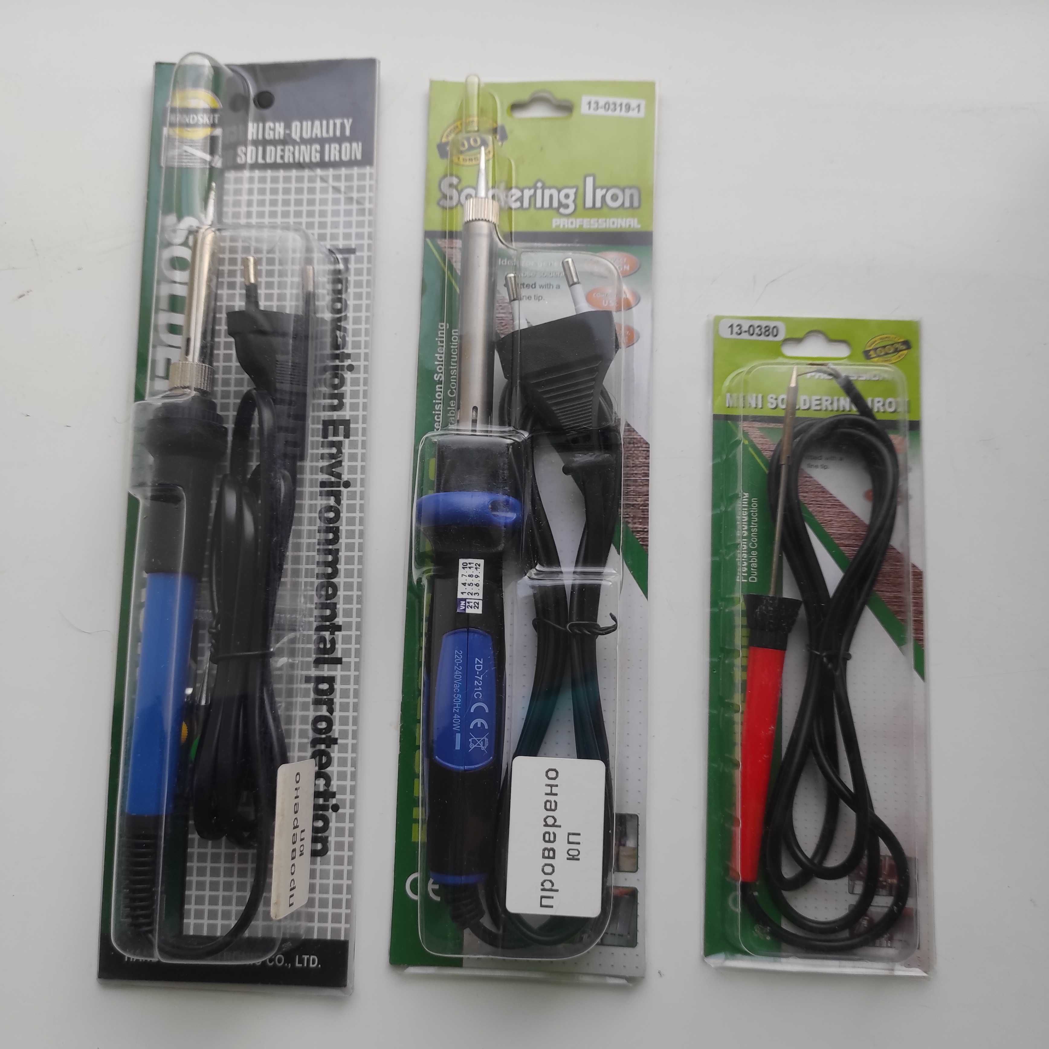 Паяльник soldering iron zd 721c 40 вт