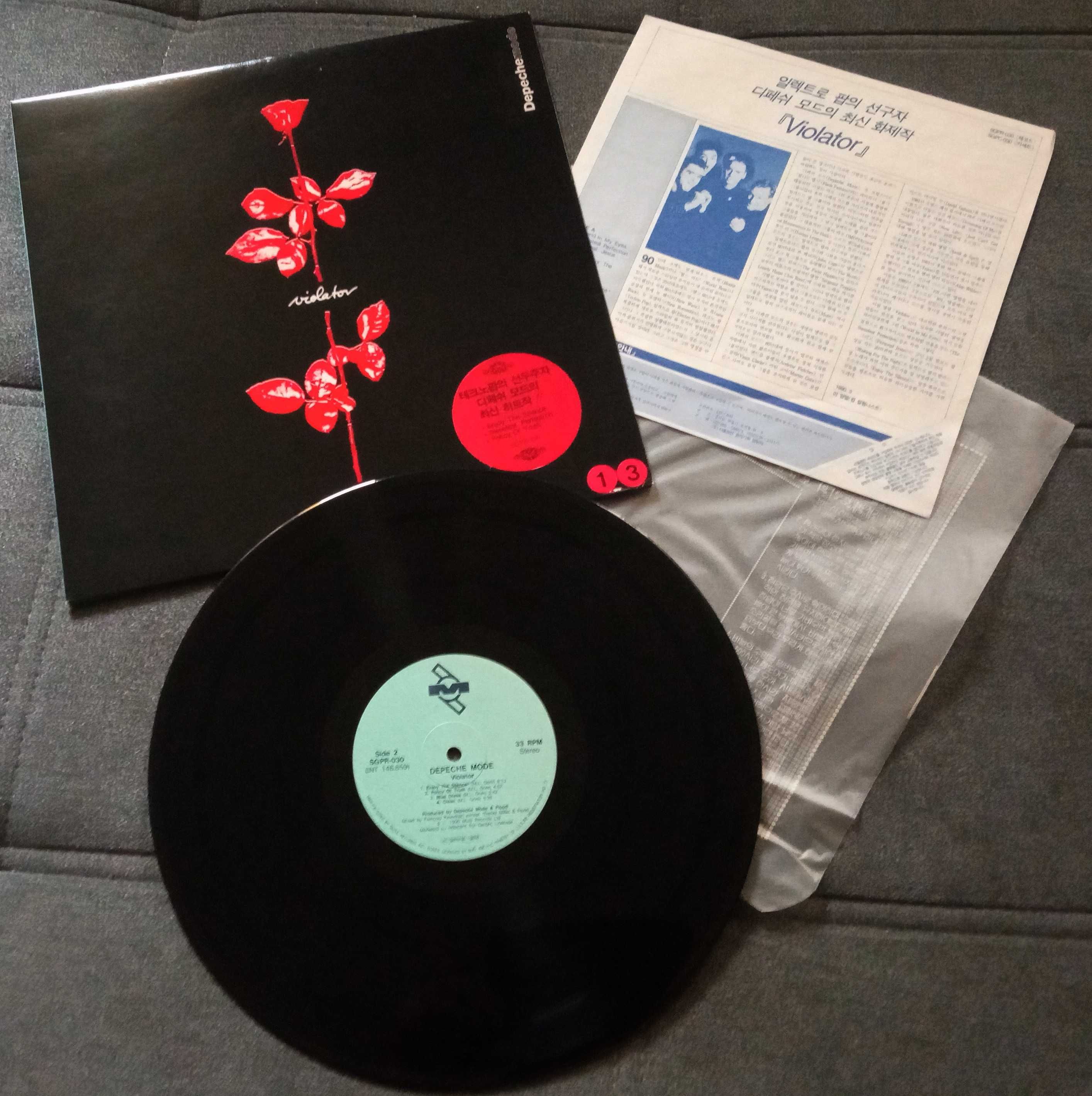 Depeche Mode Violator 1press 1990 Korea UNIKAT!