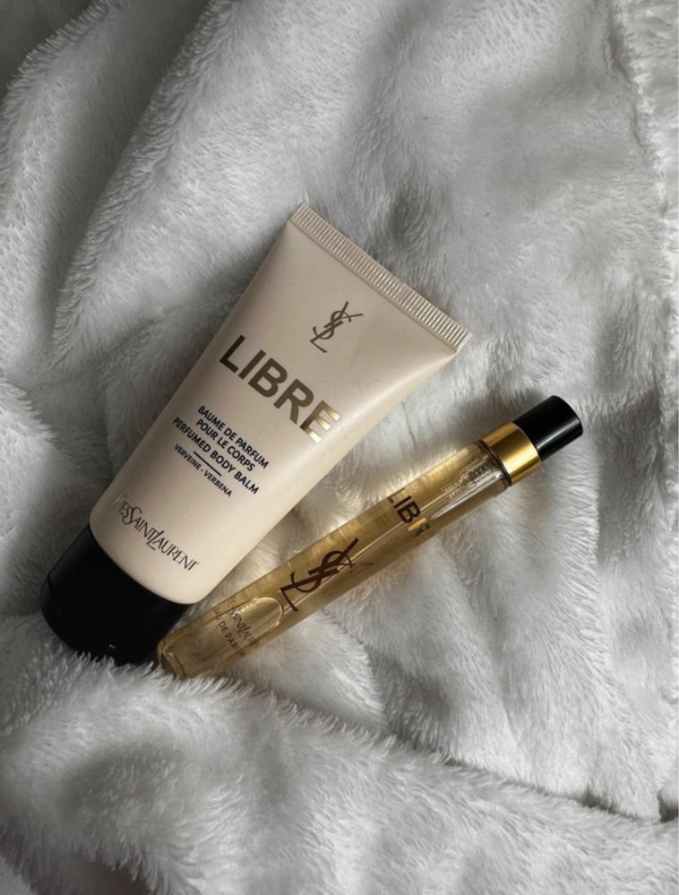 zestaw libre ysl edp 10 ml + balsam libre