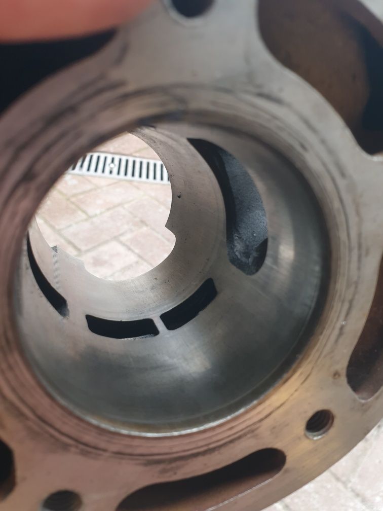 Cylinder Yamaha DT 125, TDR, Sachs 3MB00, głowica, zawór