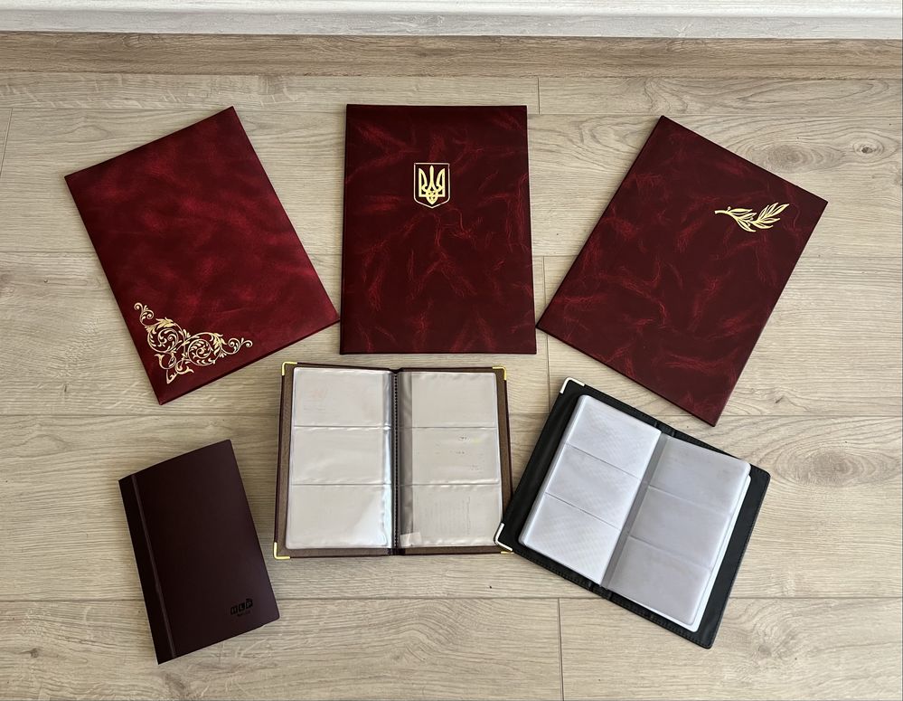 Визитницы и папки