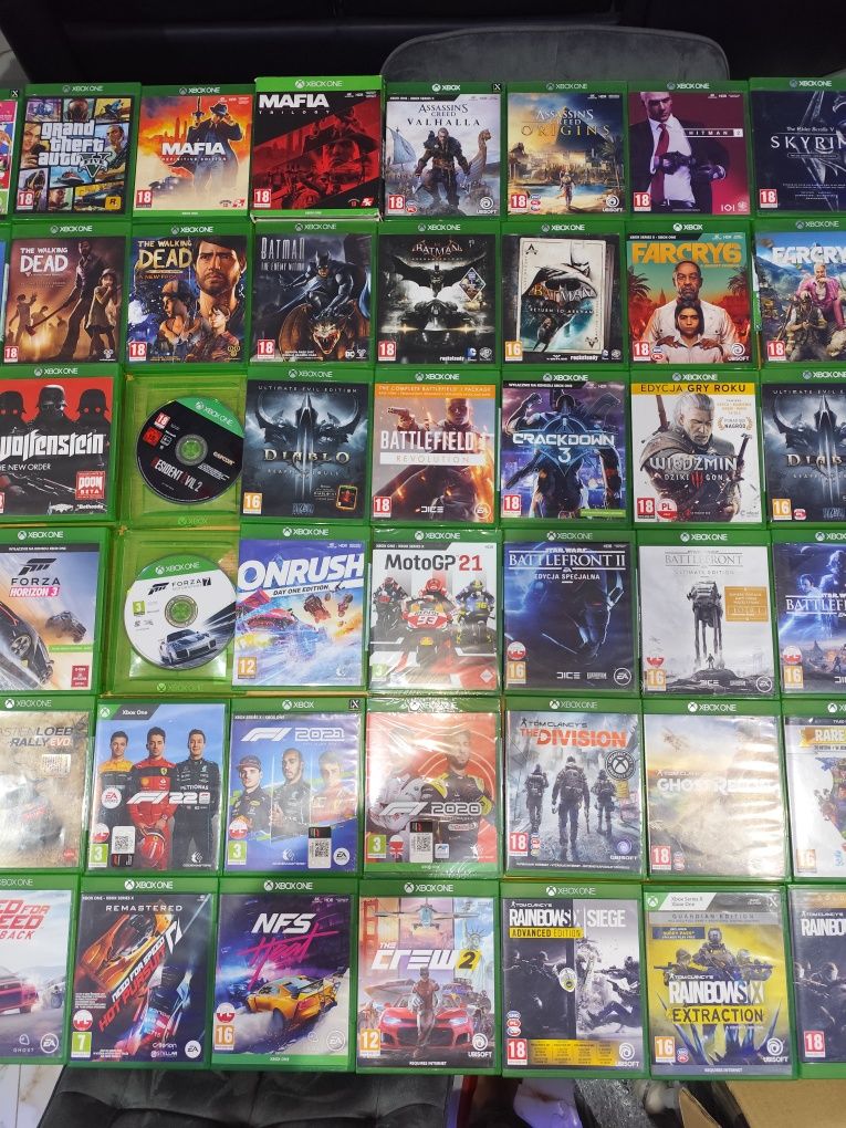 Sprzedam gry Xbox one series x. PS3. Xbox360 info napisz