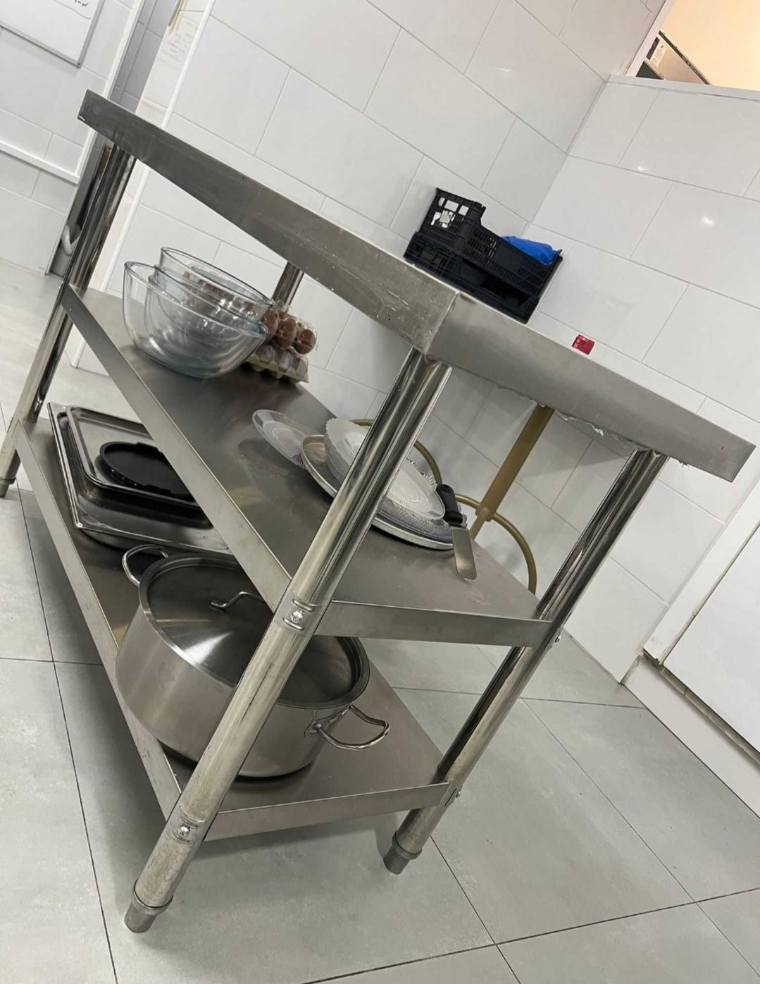 Mesa Inox 120 cm