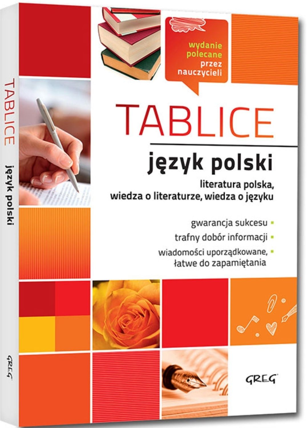 Tablice. Język polski: literatura polska, wiedza o literaturze, wiedza