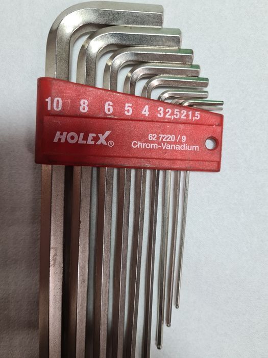 Chaves sextavadas marca holex