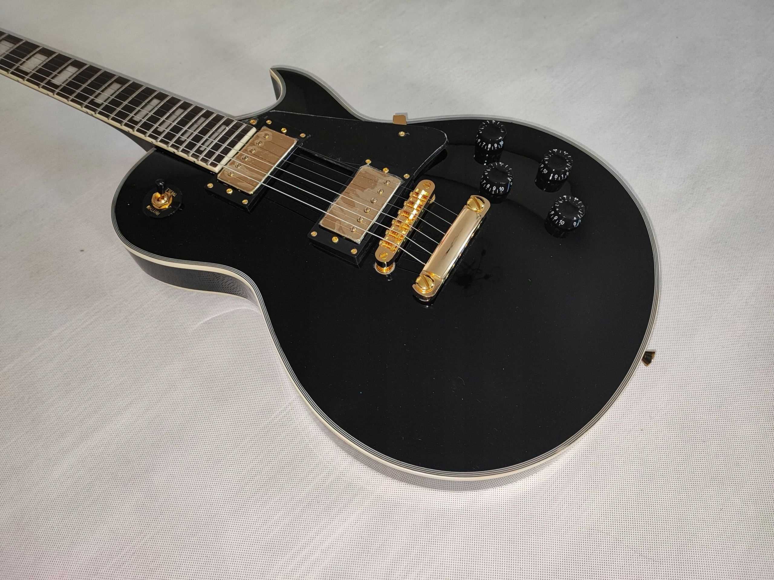 Harley Benton SC-500 BK gitara elektryczna LES PAUL - USTAWIONA
